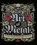 Book cover for The Art of Metal: Five Decades of Heavy Metal Album Covers, Posters, T-Shirts, and More
