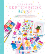 Book cover for Creative Sketchbook Magic: 30 Easy & Joyful Lessons to Unlock the Artist Within