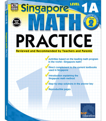 Book cover for Math Practice, Grade 2: Reviewed and Recommended by Teachers and Parents Volume 7