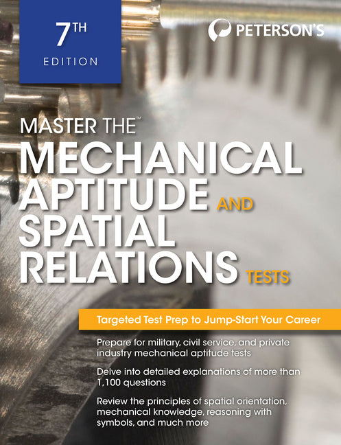 Book cover for Master the Mechanical Aptitude and Spatial Relations Test