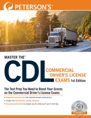 Book cover for Master The(tm) CDL Commercial Drivers License Exams