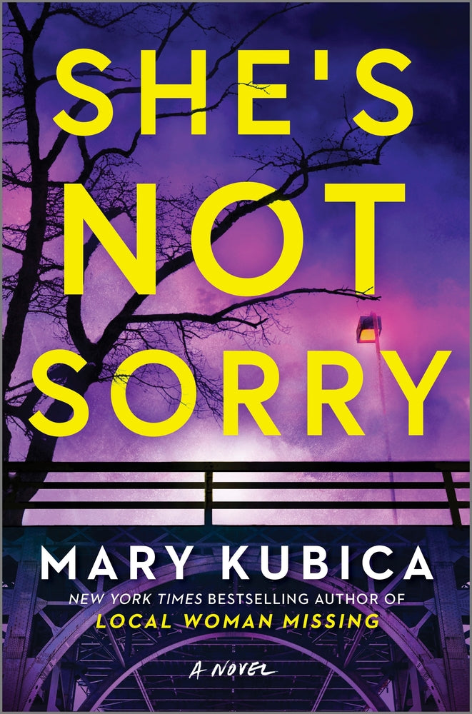 Book cover for She's Not Sorry: A Psychological Thriller