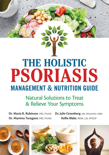 Book cover for Holistic Psoriasis Management and Nutrition Guide: Natural Solutions to Treat and Relieve Your Symptoms