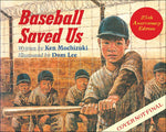 Book cover for Baseball Saved Us