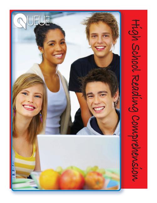 Book cover for High School Reading Comprehension