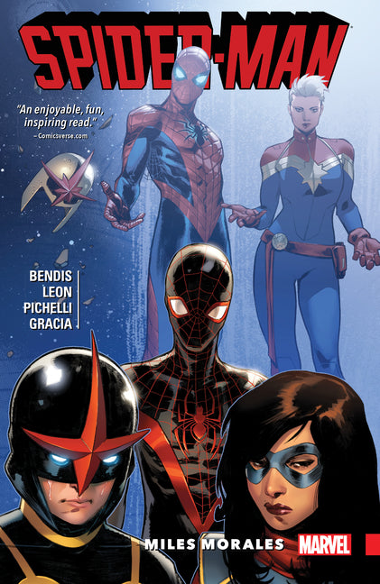 Book cover for Spider-Man: Miles Morales, Volume 2