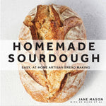 Book cover for Homemade Sourdough: Easy, At-Home Artisan Bread Making