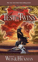 Book cover for Test of the Twins: Dragonlance Legends