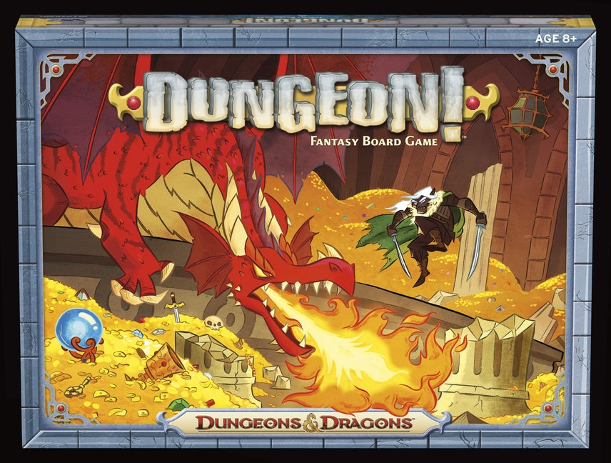 Book cover for Dungeon! Board Game: A Dungeons & Dragons Board Game