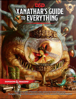 Book cover for Xanathar's Guide to Everything