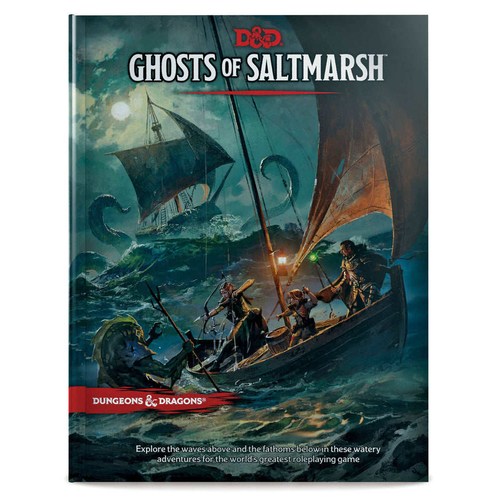 Book cover for Dungeons & Dragons Ghosts of Saltmarsh Hardcover Book (D&d Adventure)