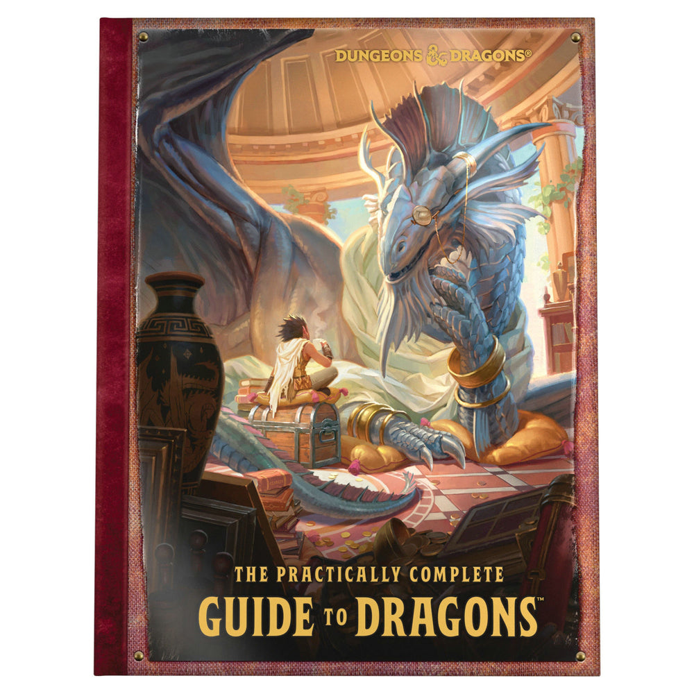Book cover for The Practically Complete Guide to Dragons (Dungeons & Dragons Illustrated Book)