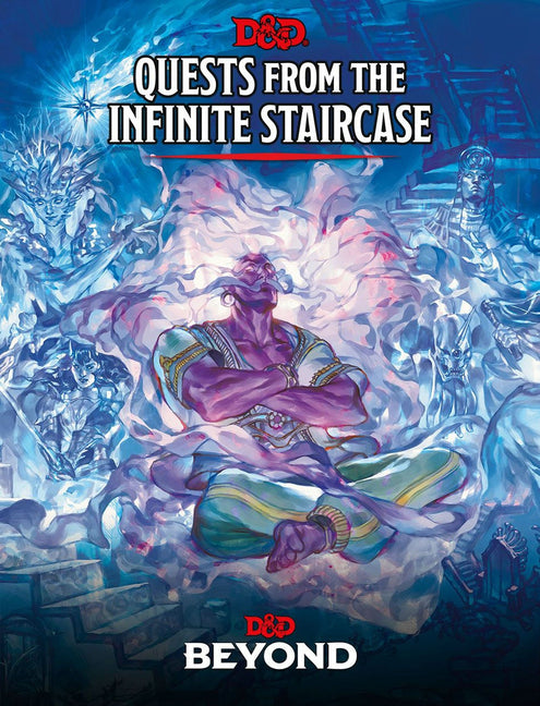 Book cover for Dungeons & Dragons: Quests from the Infinite Staircase (D&d Adventure Book)