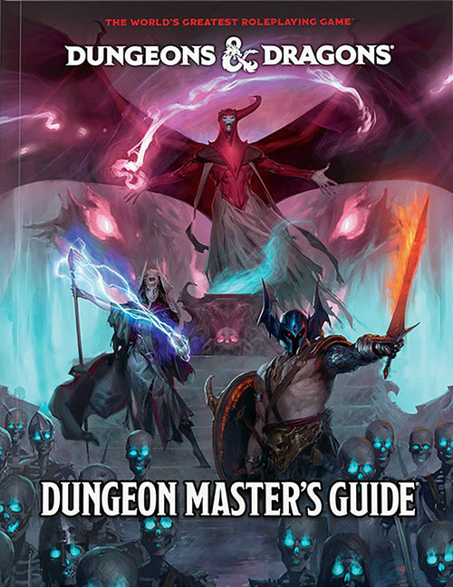 Book cover for Dungeons & Dragons Rpg: Dungeon Masters Guide Hard Cover (2024)