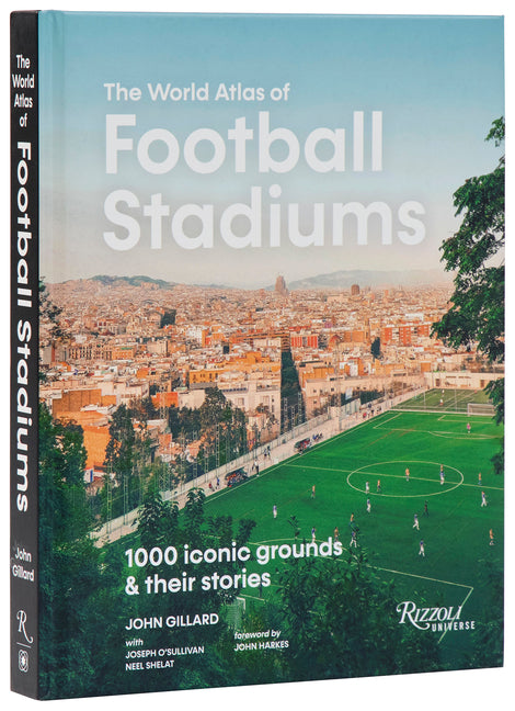 Book cover for World Atlas of Football Stadiums: 1000 Iconic Grounds & Their Stories