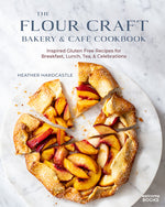 Book cover for Flour Craft Bakery & Cafe Cookbook: Inspired Gluten Free Recipes for Breakfast, Lunch, Tea, and Celebrations