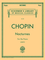 Book cover for Nocturnes: Schirmer Library of Classics Volume 30 Piano Solo