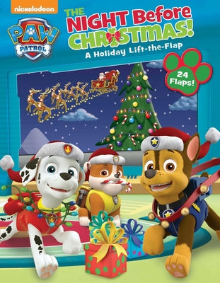 Book cover for Nickelodeon Paw Patrol: The Night Before Christmas