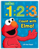 Book cover for Sesame Street: 1 2 3 Count with Elmo!: A Look, Lift & Learn Book
