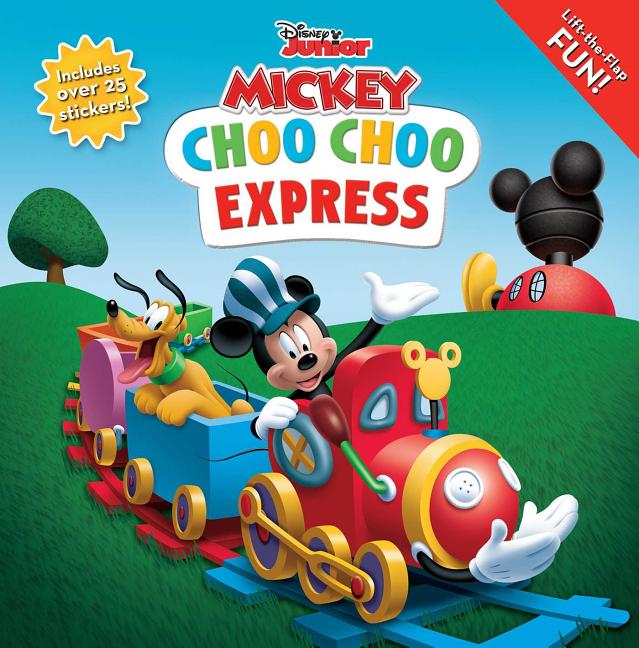Book cover for Disney Mickey Mouse Clubhouse: Choo Choo Express Lift-The-Flap
