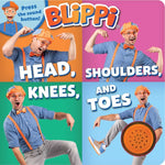 Book cover for Blippi: Head, Shoulders, Knees, and Toes