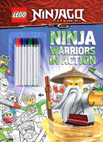 Book cover for Lego Ninjago: Ninja Warriors in Action