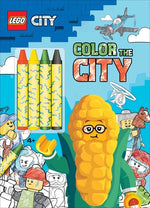 Book cover for Lego City: Color the City