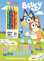 Book cover for Bluey: Colortivity: Playtime with Bluey!