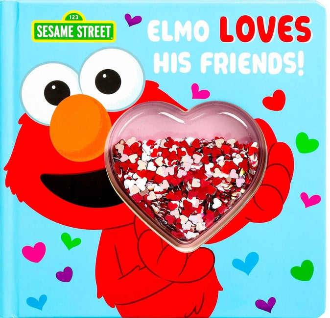 Book cover for Sesame Street: Elmo Loves His Friends!
