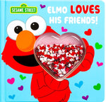 Book cover for Sesame Street: Elmo Loves His Friends!