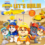 Book cover for Rubble & Crew: Let's Build!