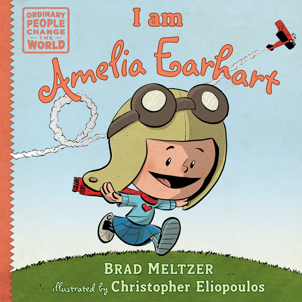 Book cover for I Am Amelia Earhart