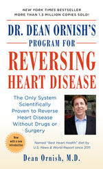 Book cover for Dr. Dean Ornish's Program for Reversing Heart Disease: The Only System Scientifically Proven to Reverse Heart Disease Without Drugs or Surgery