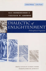 Book cover for Dialectic of Enlightenment