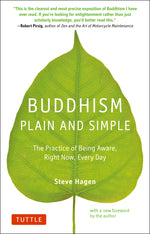 Book cover for Buddhism Plain and Simple: The Practice of Being Aware Right Now, Every Day