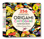 Book cover for Origami Chiyogami Paper Pack Book: 256 Double-Sided Folding Sheets (Includes Instructions for 8 Models)