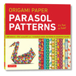 Book cover for Origami Paper 8 1/4 (21 CM) Parasol Patterns 48 Sheets: Tuttle Origami Paper: Origami Sheets Printed with 12 Different Designs: Instructions for 6 Pro