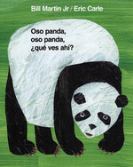Book cover for Oso Panda, Oso Panda, ¿Qué Ves Ahí? / Panda Bear, Panda Bear, What Do You Hear? (Spanish Edition) (Bilingual Edition, Spanish Language)