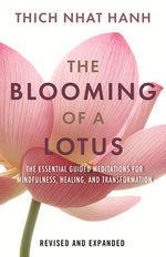 Book cover for Blooming of a Lotus: Essential Guided Meditations for Mindfulness, Healing, and Transformation