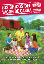 Book cover for chicos del vagon de carga / The Boxcar Children (Spanish Edition)
