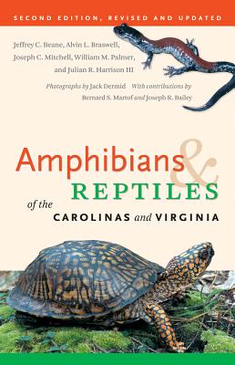 Book cover for Amphibians & Reptiles of the Carolinas and Virginia