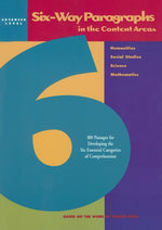 Book cover for Six-Way Paragraphs in the Content Areas: Advanced Level