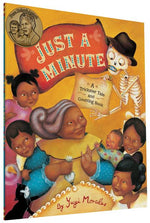 Book cover for Just a Minute: A Trickster Tale and Counting Book