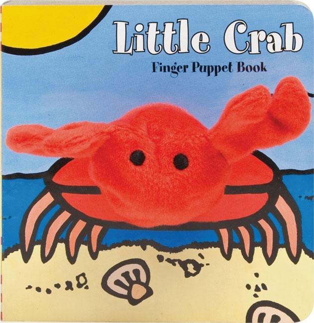 Book cover for Little Crab: Finger Puppet Book: (Finger Puppet Book for Toddlers and Babies, Baby Books for First Year, Animal Finger Puppets)