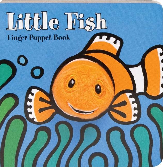 Book cover for Little Fish: Finger Puppet Book: (Finger Puppet Book for Toddlers and Babies, Baby Books for First Year, Animal Finger Puppets)