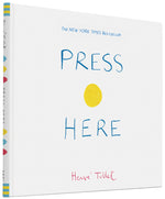 Book cover for Press Here: Board Book Edition