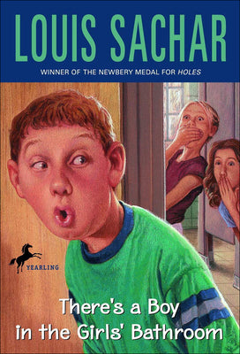 Book cover for There's a Boy in the Girls' Bathroom