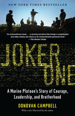 Book cover for Joker One: A Marine Platoon's Story of Courage, Leadership, and Brotherhood