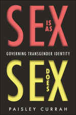 Book cover for Sex Is as Sex Does: Governing Transgender Identity