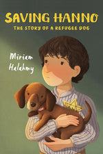Book cover for Saving Hanno: The Story of a Refugee Dog